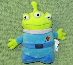 Toy Story Disney Store 8&quot; Alien Stuffed Animal Plush Green Blue Pixar Doll Toy - £8.63 GBP