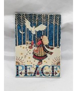 Mary Engelbreit Ink 1998 Peace Magnet 2 1/2&quot; 3 1/2&quot; - €17,05 EUR