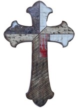 Dicksons 18.5 Inch Wood Painted Cross Wall Hanging - £13.87 GBP