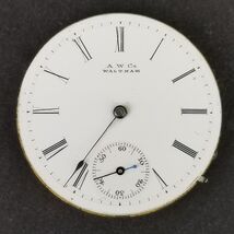 American Waltham Watch Co  &quot;Seaside&quot; movement lever face hands 1873 6s 7... - €25,70 EUR