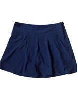 Athleta ALL DAY SKORT Jupe-Short Tennis Skirt | Womens 16, Navy Blue EUC - $37.40