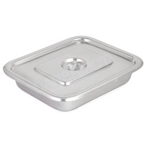 Stainless Steel Surgical Instrument Tray With Lid 12&quot; X 10&quot; X 2&quot; Free Sh... - £29.33 GBP