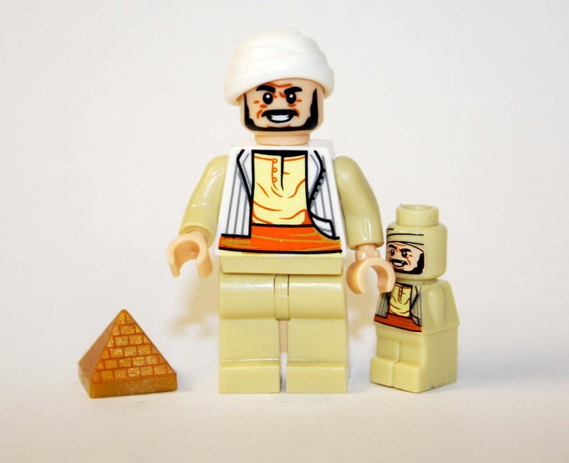 Primary image for Minifigure Custom Toy Sallah Indiana Jones Raiders of the Lost Ark
