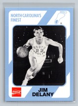 Jim Delany #125 1989 Collegiate Collection North Carolina&#39;s Finest Tar Heels - £1.56 GBP