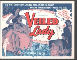 Veiled Lady 11&quot;x14&quot; Lobby Card #1Maria Litto Willy Fritsch Showgirls - £104.36 GBP