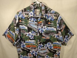 Vintage Reyn Spooner Hawaiian Shirt Fuel Ignition Sz. Small - £23.62 GBP