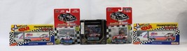 5pc Lot Loy Allen:(3)Stock Cars #19 &amp; 27 (2)Transporters Series ll (1994... - £19.57 GBP