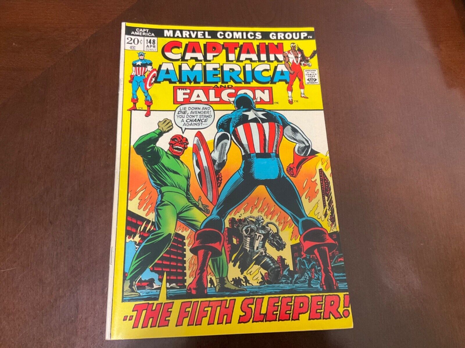 1972 Marvel CAPTAIN AMERICA AND THE FALCON #148 Comic Book GC - £24.61 GBP