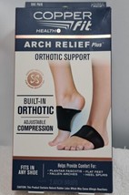 NWT Copper Fit Health Arch Relief Plus - Orthotic Support Adjustable Com... - $12.59