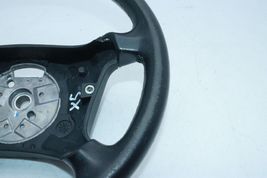 00-06 E53 BMW X5 4 SPOKE BLACK LEATHER STEERING WHEEL T3385 image 4