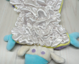 Manhattan Toys Lou Lamb Baby Security Blanket white satin aqua blue purp... - £78.20 GBP