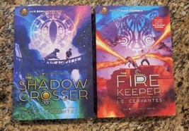 2 BOOK SET The Fire Keeper AND The Shadow Crosser, J.C. Cervantes Soft Cover NEW - £12.67 GBP