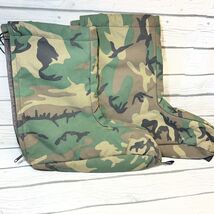 Vintage Rattlers Brand Camo Treestand Hunting INSULATED BOOT COVERS Size... - $49.49