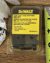 DeWalt  DCS35012 1/2&quot; Replacement Cutting Die Set Threaded Rod Tool See ... - $37.82