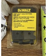 DeWalt  DCS35012 1/2&quot; Replacement Cutting Die Set Threaded Rod Tool See ... - $37.82