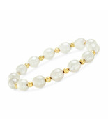 FAUX PEARL STRETCH BRACELET - $13.67 CAD