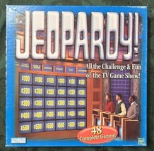 Vintage 1999 Jeopardy Board Game Parker Bros Hasbro Trivia - Complete - EUC - £14.58 GBP