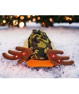 Dan Dee Musical Animated Hunting Cap Grandma Got Run Over by a Reindeer ... - $31.99