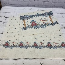 Vintage 90s Daisy Kingdom Fabric &quot;Beary Fall Day Border&quot; #26524 2Pc Lot 1996  - £19.46 GBP