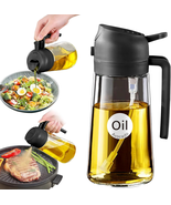 16Oz/470Ml Glass Olive Oil Sprayer for Cooking with Stickers, 2 in 1 Oil... - $223.83 MXN