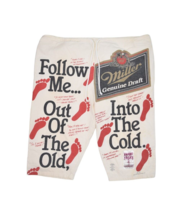 Vintage Sweet Sacks Shorts Mens Miller Brewing Beer Sugar Sack Linebacke... - £28.03 GBP