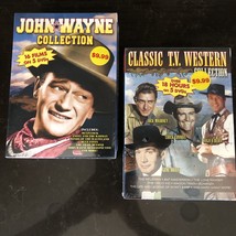 Lot Of 2 Classic TV Western Collection (DVD, 2005, 5-Disc Boxset) &amp; John... - £16.44 GBP