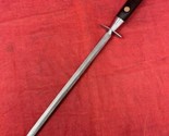 SABATIER France Knife 10&quot; Sharpening 15&quot; Rod Butchers Steel Honing - $24.70