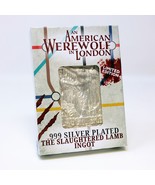 An American Werewolf In London Silver Card Ingot Official Collectible Fi... - £35.79 GBP