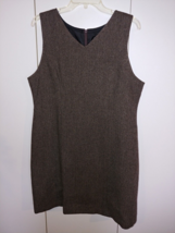 L.L. B EAN Ladies Sleeveless Wool Lined JUMPER-14P-BARELY WORN-NICE - £13.13 GBP