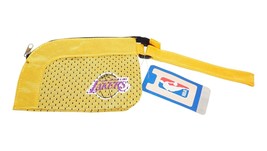 NBA LA Los Angeles Lakers Basketball Stadium Wristlet - OS Wrist Wallet ... - £11.73 GBP
