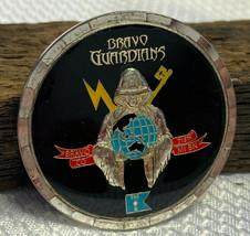 Bravo Guardians Commander and First Sergant&#39;s Service Coin #035 Challeng... - $29.95