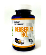 Berberine HCL 500mg 120 Vegan Capsules Balance Lose Weight, Cholesterol ... - $461.55 MXN
