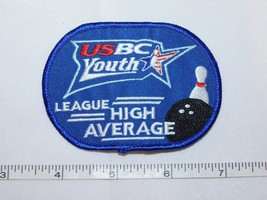 USBC Youth United States Bowling Congress League High Average patch kids... - $10.29