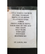 LITTLE BIG TOWN - ORIGINAL NOT A COPY AMPHITHEATER ST LOUIS CONCERT USED... - $75.00