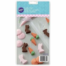 Wilton Mini Bunny and Carrots 24 Cavity Candy Melts Mold - $3.95