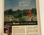 1968 Wanda Plastic Ammunition vintage Print Ad Advertisement pa20 - $12.86