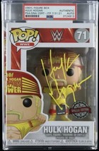 Hulk Hogan Signed Funko Pop #71 PSA/DNA Encapsulated Autographed WWE Tristar - £391.12 GBP