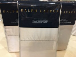 Ralph Lauren 624 Solid Sateen 1pc King Flat Vintage Silver Nip $185 - £77.90 GBP