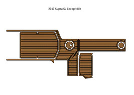 2017 Supra SJ Cockpit Kit Mat Boat EVA Foam Teak Deck Flooring Pad Self Adhesive - £478.81 GBP