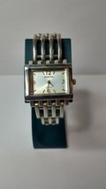 Rumours Women&#39;s Tier Band Watch Silver Tone Tested and Works Well - $9.89