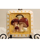 Vintage Himark Gourmet Kitchen Ceramic Mushroom Jello MOLD Wall Hanging ... - $24.75