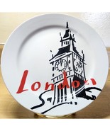 8&quot; London Pacific Island Creations Travel Cities Plate Salad or Dessert ... - $221.57 MXN