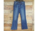 Calvin Klein Jeans Womens Size 6 Denim Stretch Blue TC28 - $9.40