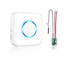 Wireless Doorbell Extender With Receiver Connects To Existing Hardwired Doorbell - £55.52 GBP