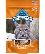 Blue Buffalo Wilderness Grain-Free Soft-Moist Chicken &amp; Turkey Recipe - £25.34 GBP