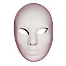 BLANK MASK TO DECORATE UNPAINTED BLANK &quot;VOLTO GREZZA&quot; VENETIAN MASQUERAD... - $24.95