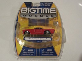 JADA Big Time Muscle Diecast  2008   70  El Camino SS   Red   New Sealed - £11.33 GBP