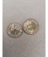 Vintage 4H Achievement Pins Boys &amp; Girls Clubs Green Clover  - €12,65 EUR