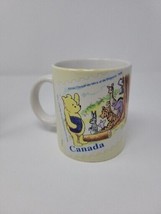 Winnie the Pooh CERAMIC MUG Vintage Disney 1996 CANADA - $8.59