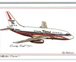United Airlines Boeing 737 Ray Andersen Collectors Series UNP Postcard V15 - £3.85 GBP